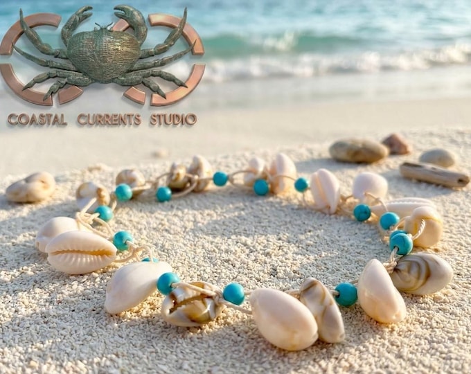 Bahama Breeze Cowrie Anklet