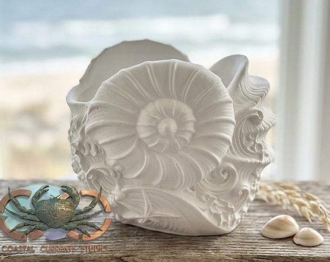 Nautilus Sanctuary Container/Candle Holder