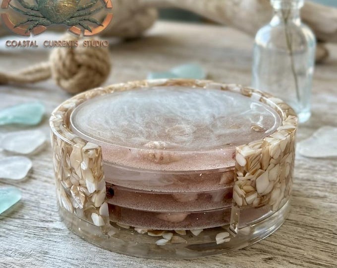 Sandy Shallows Coaster Set
