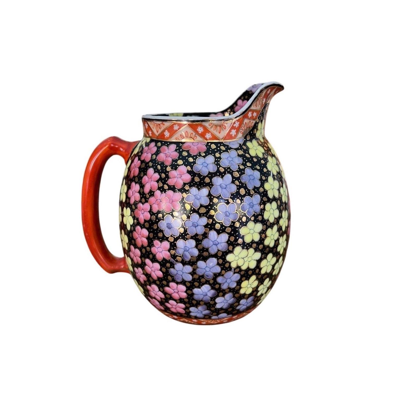 Satsuma Millefleur Vase - Etsy