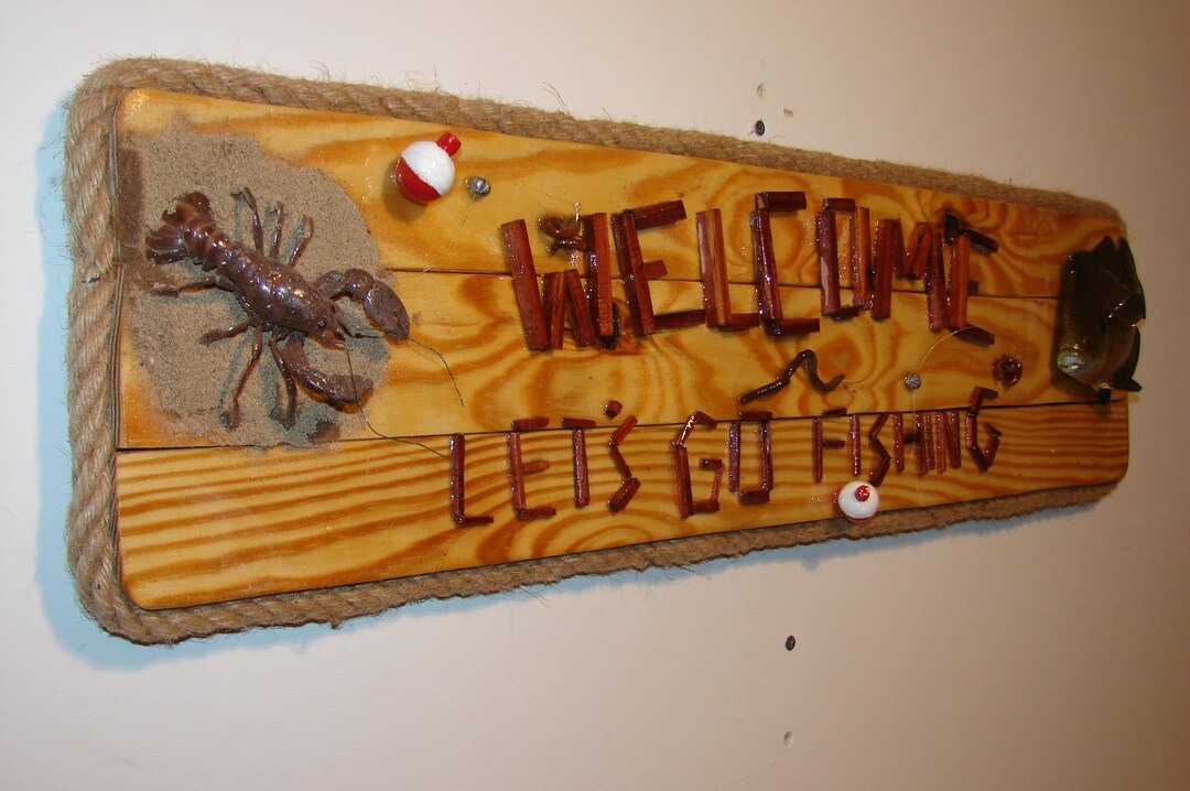 thumbnail image 2 of Bluegill Rustic Metal Wall Sign For Fishermen | Custom Text Available | Weatherproof 16 Gauge Aluminum 2 of 6