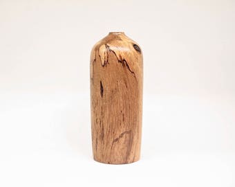 Hand Turned Hollow Vessel of Oak Wood
