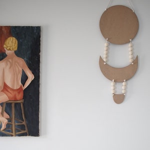 Handmade Ceramic Wall Art Boho Wall Hanging Ceramic Art for Walls Pottery Wall Decor Unique Art Installation Neutral Wall Decor Natural Art