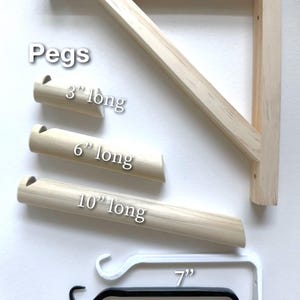 Mounting Wall Pegs Hanging Iron Hook Hardware for Bells Wall Art Hardware Decorative Hanging Hardware Bell Hardware Wood Hooks for Coats