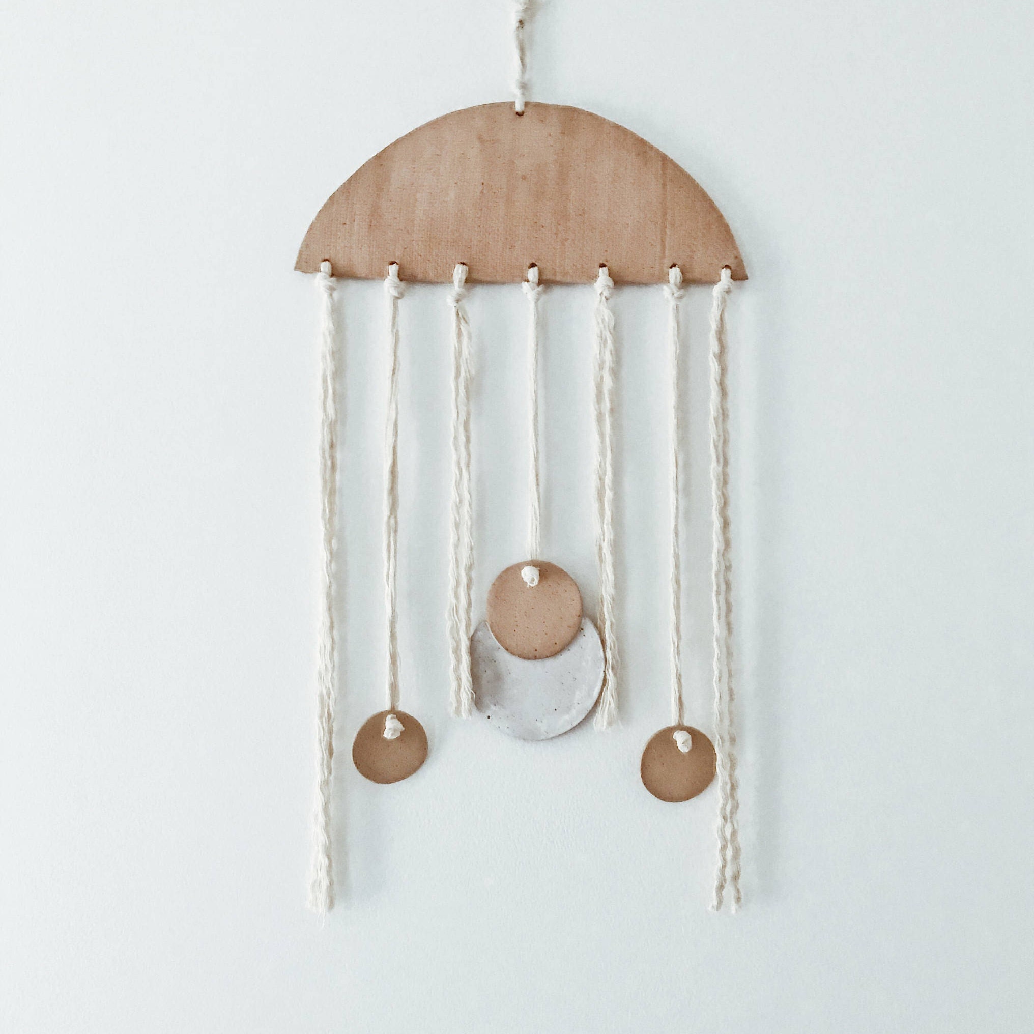 Méduse Terreuse Art Mural Accrochage Grès Fait sur Commande