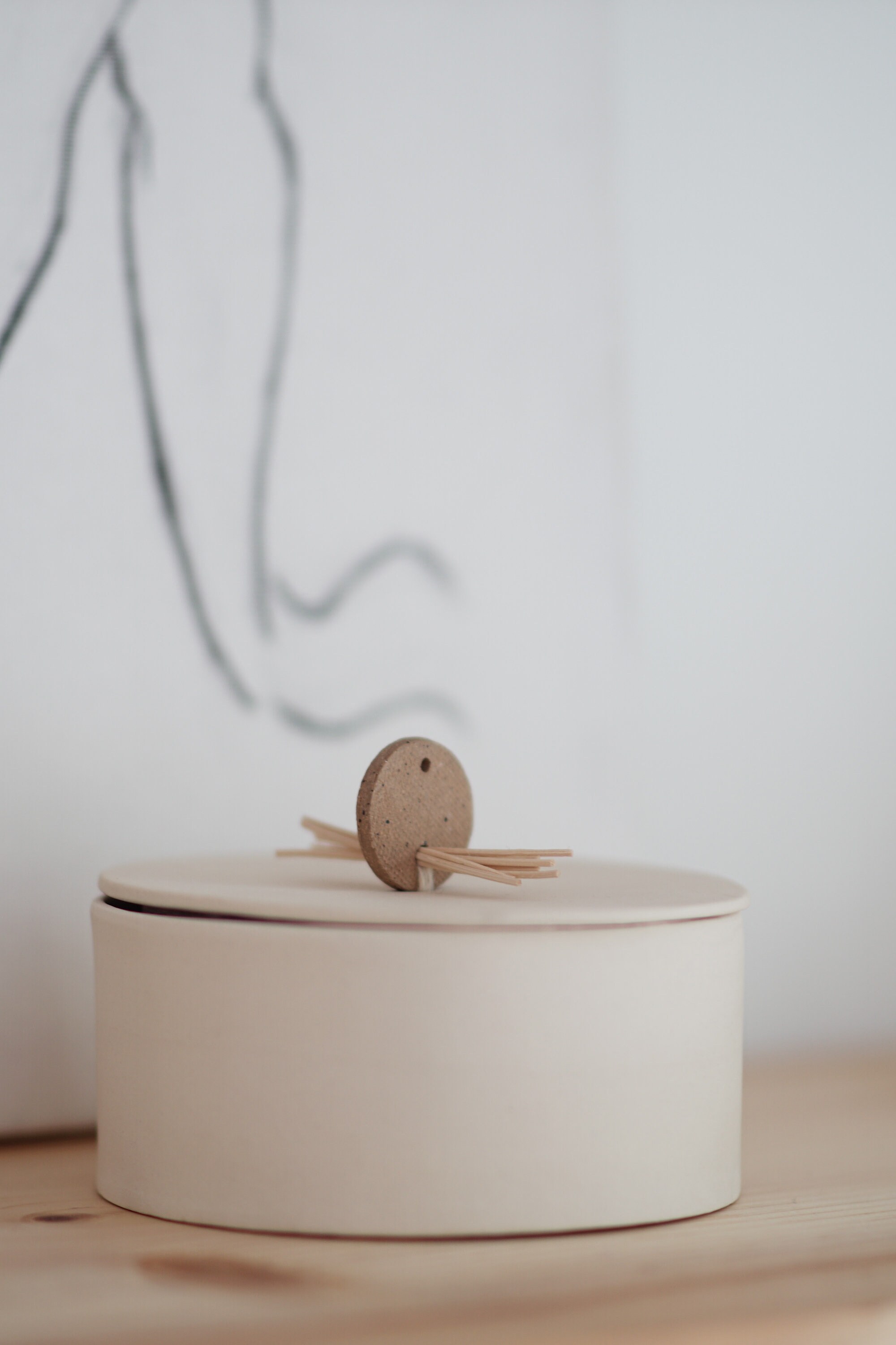 Récipient à Couvercle de Boîte Bijoux Minimale