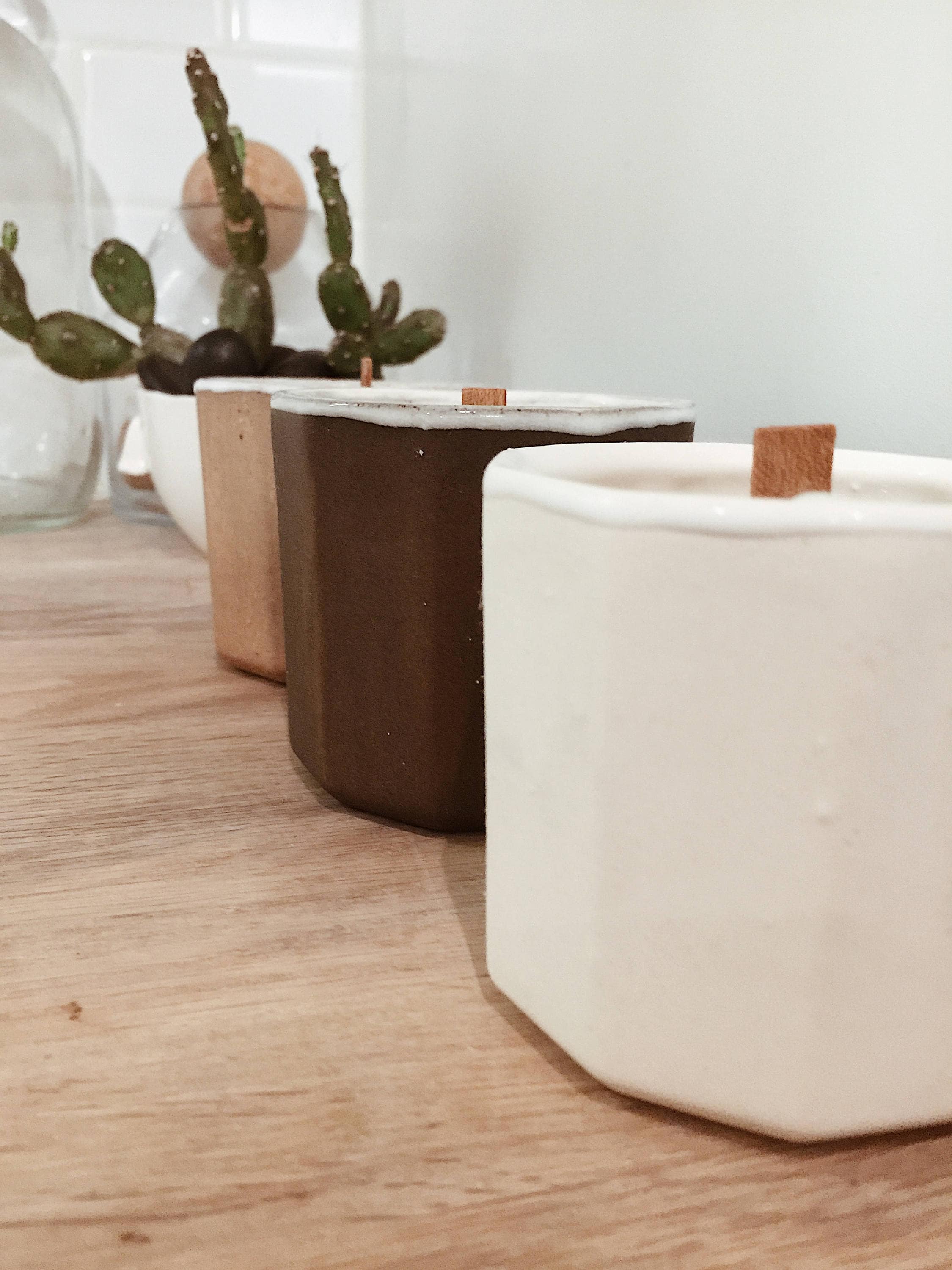 Soy Candle in Reusable Ceramic Planter