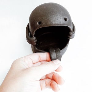 Handmade Ceramic Salt Pig Monster Salt Containers Salt Cellar Pottery Salt Container Unique Kitchen Gift New Home Gift Fun Wedding Gift