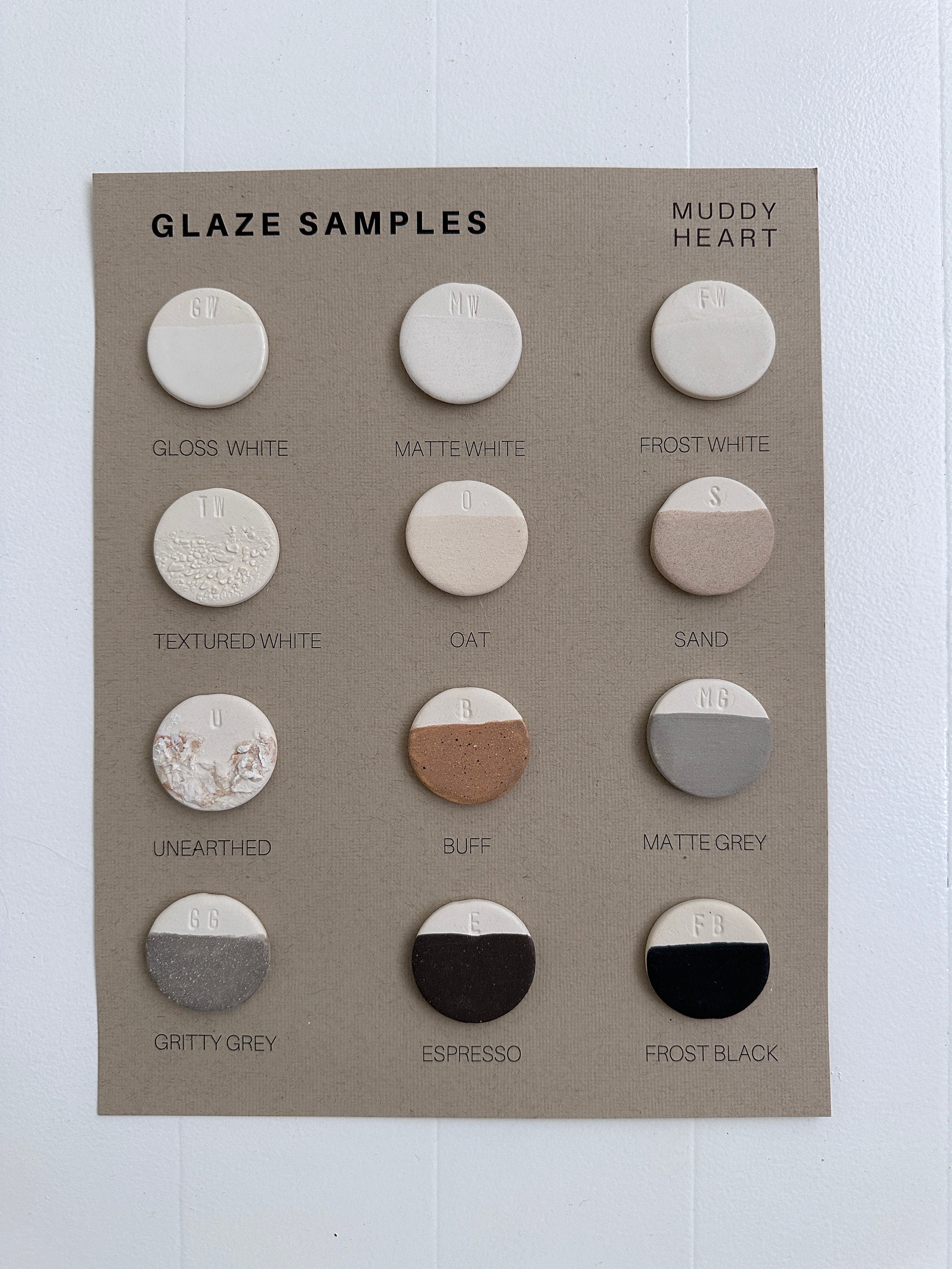 Glaze Sample Kit