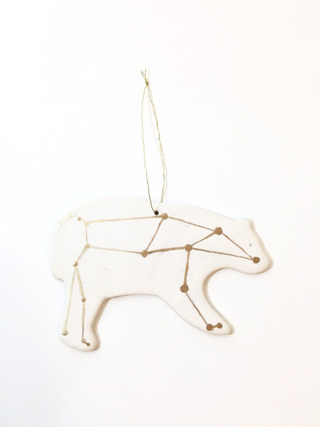 Luxury Porcelain Ornaments Ursa Major Constellation Bear Ornament Stars