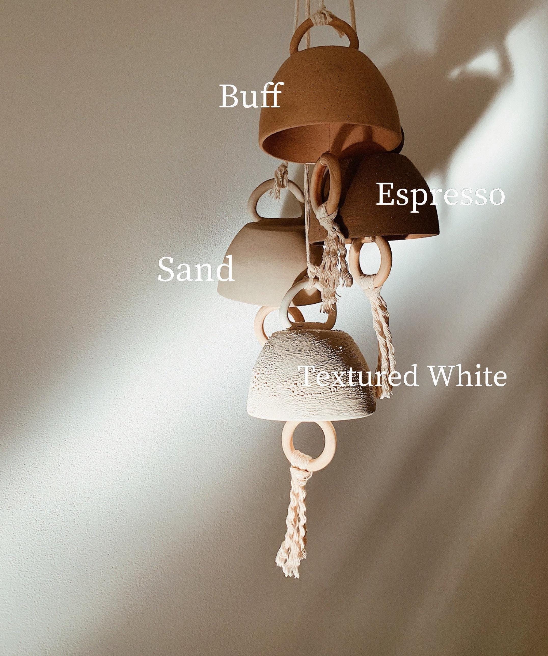 mt.washington pottery ベル BELL ハンドメイド Handmade Ceramic Bells Pottery Wind Chimes Artisanal Clay Bell