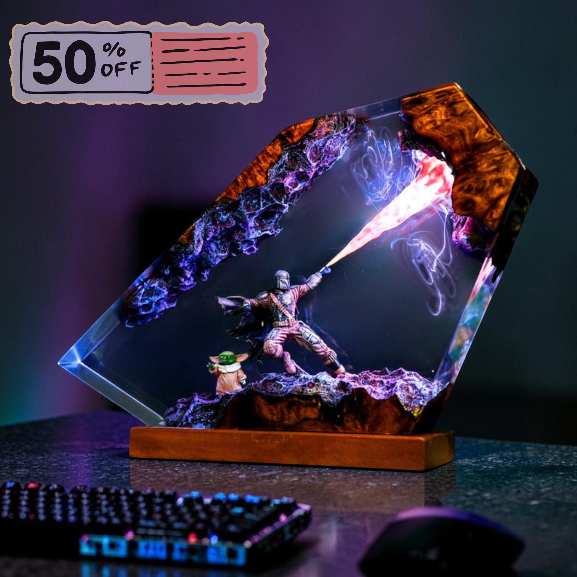 Starwars epoxy resin table - Etsy 日本