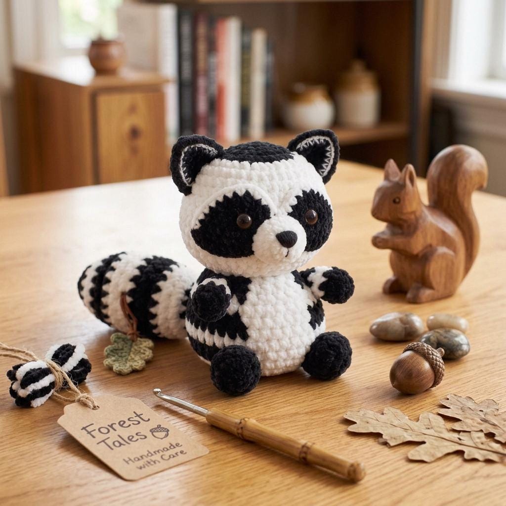 Raccoon Patterns for Chunky Knitting - Etsy