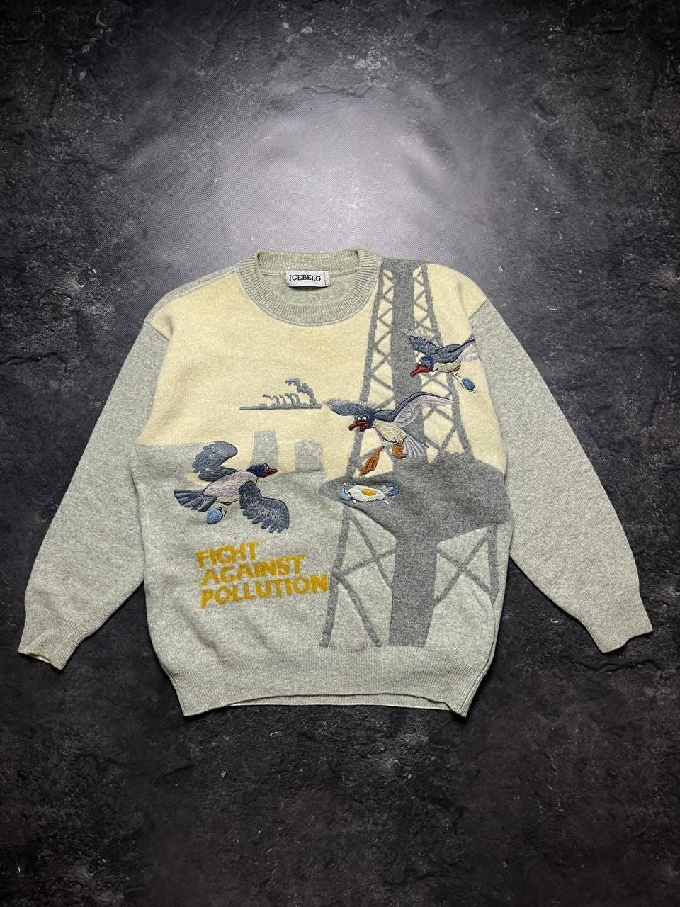 Vintage Iceberg Sweater - Etsy