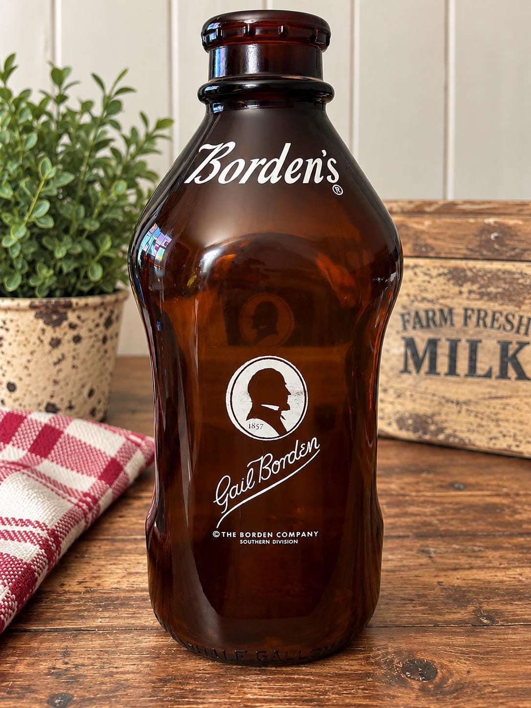 Bordens Milk Bottles - Etsy