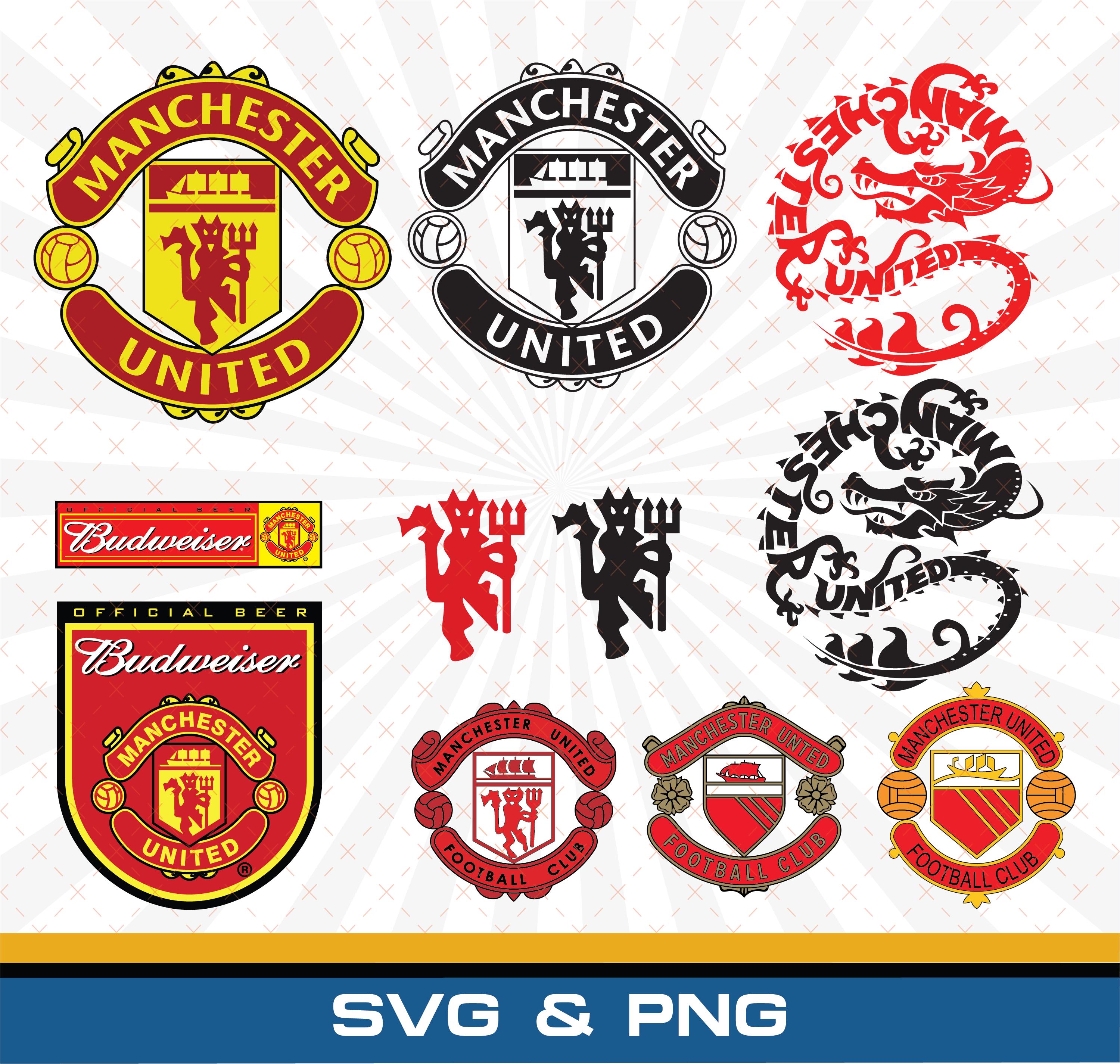 Manchester United Fonts - Etsy New Zealand