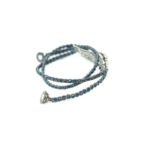 Angel Wing Bracelet, Wrap Stack Bracelet bild 5