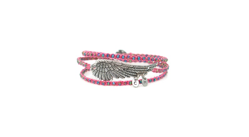 Wing Bracelet Angel Wing Bracelet Stack Bracelet Wrap Bracelet