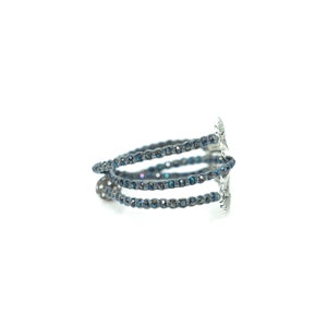 Angel Wing Bracelet, Wrap Stack Bracelet bild 3