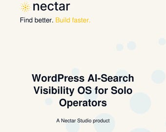 WordPress AI-Search Visibility OS for Solo Operators - Digital Operating_System