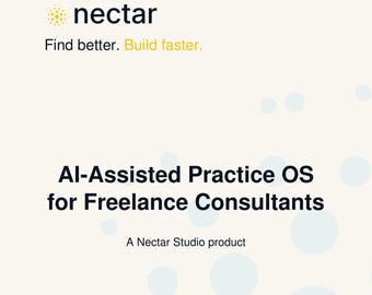 AI-Assisted Practice OS for Freelance Consultants - Digital Operating_System