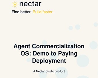 Agent Commercialization OS: Demo to Paying Deployment - Digital Operating_System