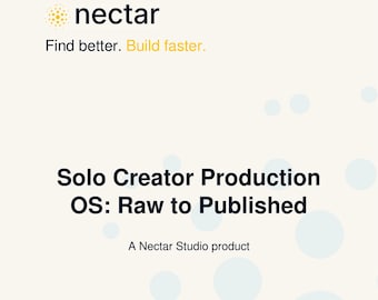 Solo Creator Production OS: Raw to Published - Digital Operating_System