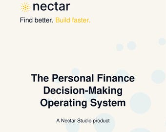 The Personal Finance Decision-Making Operating System - Digital Operating_System