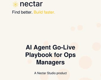 AI Agent Go-Live Playbook for Ops Managers