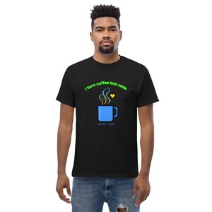 T-Shirt coffee into code