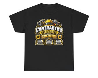 Aannemersscorekaart T-shirt