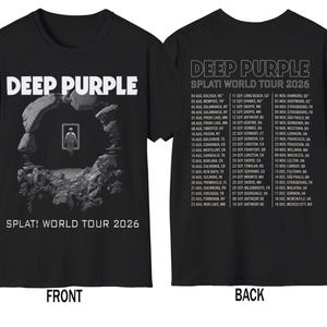 Deep Purple Tour Shirt - Etsy