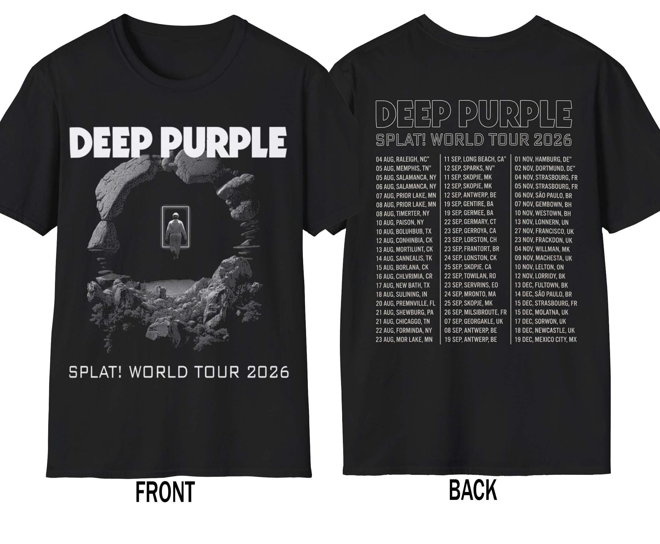 Deep Purple Tour T Shirts - Etsy Canada