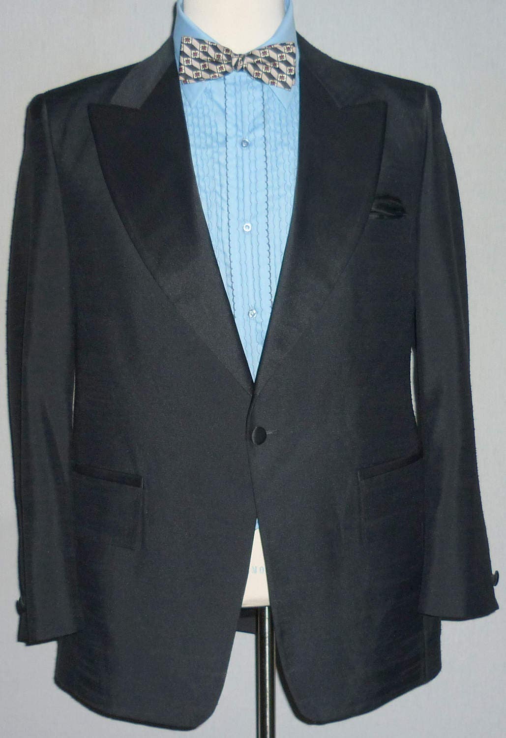 Vintage 1970s Tuxedo Jacket / M / 40 / Peak Lapel / Dinner - Etsy