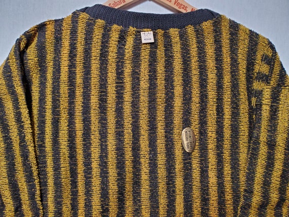 NOS Vintage 1950s 1960s Vertical Tiger Stripe Boa… - image 3