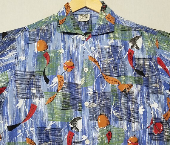 Vintage 1950s Hawaiian Shirt / M - L / Hawaiian Su