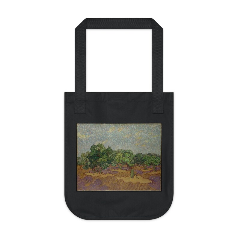 Olivos de Vincent van Gogh - Bolso de lona resistente imagen 1