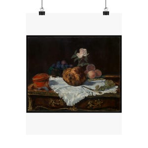 El brioche de Édouard Manet - Póster de Bellas Artes imagen 1