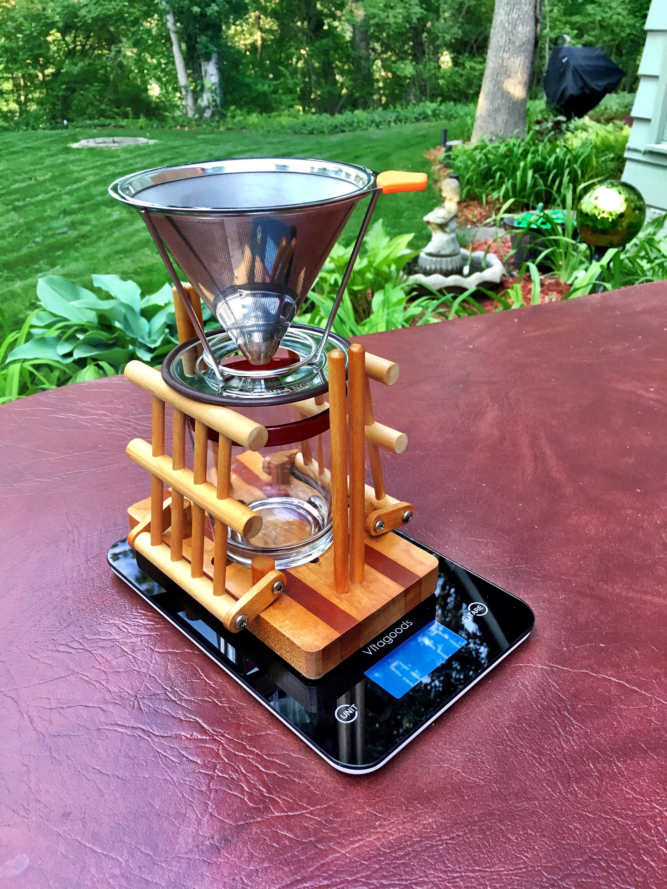 Coffee Pour Over With Scale Etsy