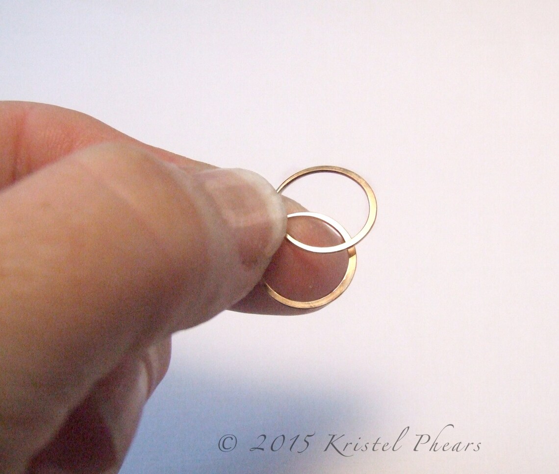 Solid Gold Hoops Tiny Hoop Earrings 14k Gold Simple Classic Etsy