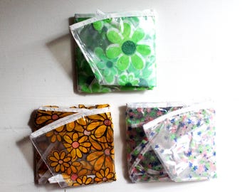 Vintage 1960s Rain Hats New Old Stock in original packaging