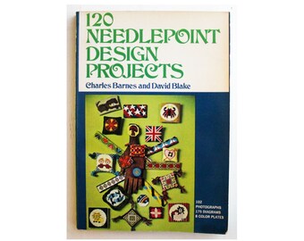 vintage book 120 Needlepoint Design Projects