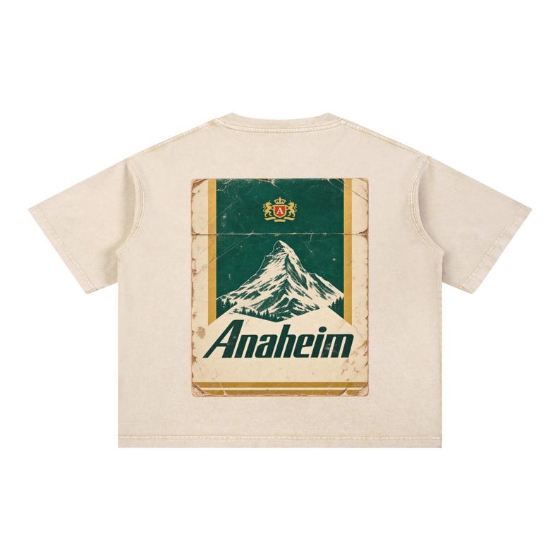 Anaheim Mineral Wash Boxy Cotton T-Shirt