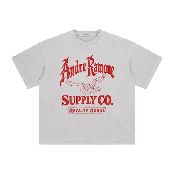 Andre Ramone Supply Co. Eagle — Enzyme Washed T-Shirt