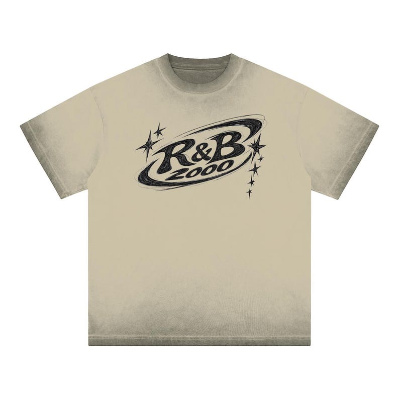 R&B 2000 Reverse Dyed Loose Cotton T-Shirt