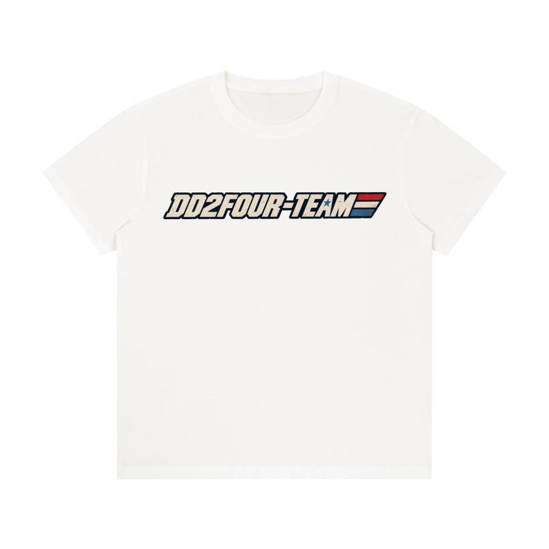 DD2FOUR-TEAM Lightweight Cotton Blend T-Shirt