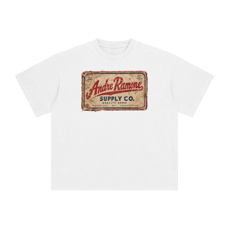 Andre Ramone Supply Co. — Enzyme Washed T-Shirt