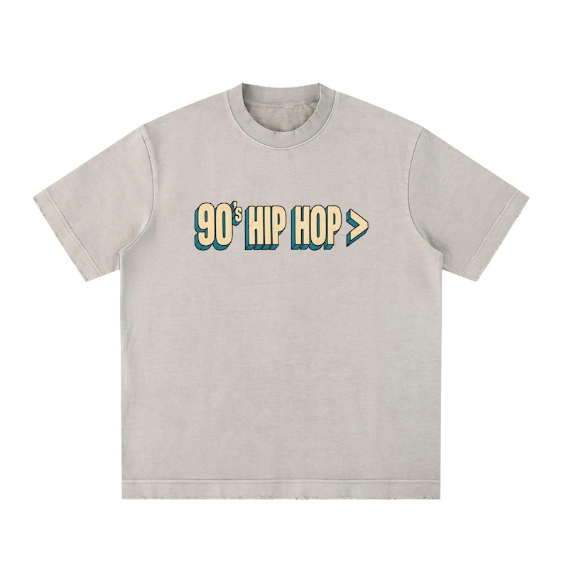 90’s Hip Hop Heavyweight Vintage Washed T-Shirt