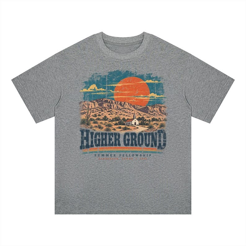 Higher Ground 1986 Vintage Camp Tee