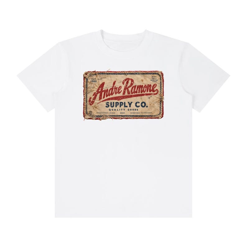 Andre Ramone Supply Co. Classic Cotton T-Shirt